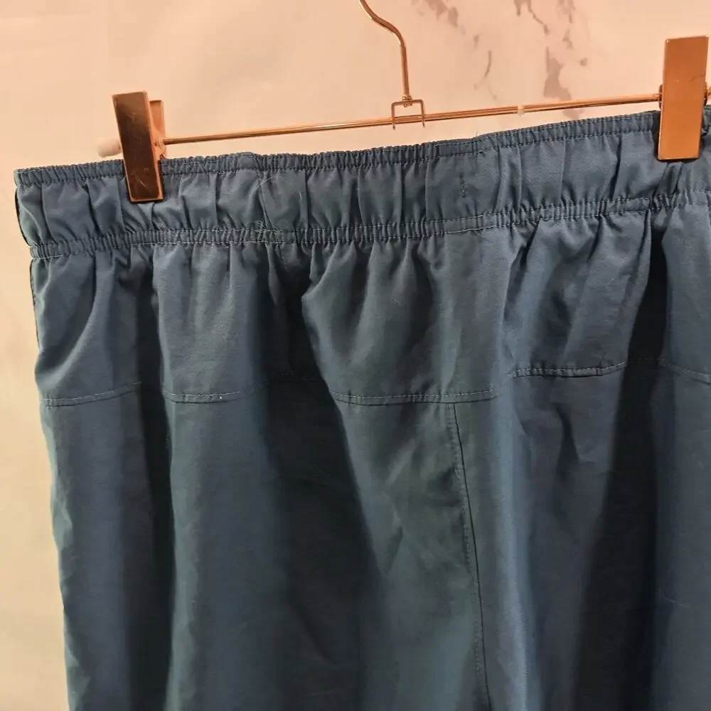 The North Face Shorts Mens Large Lined Running Blue Black Climbing Bike